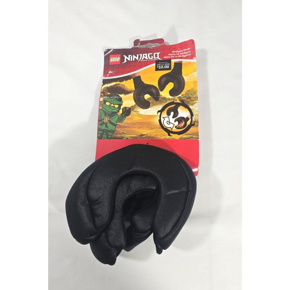 Lego Hands Child Size Wearable Costume Accessory Ninjago branded packaging RARE